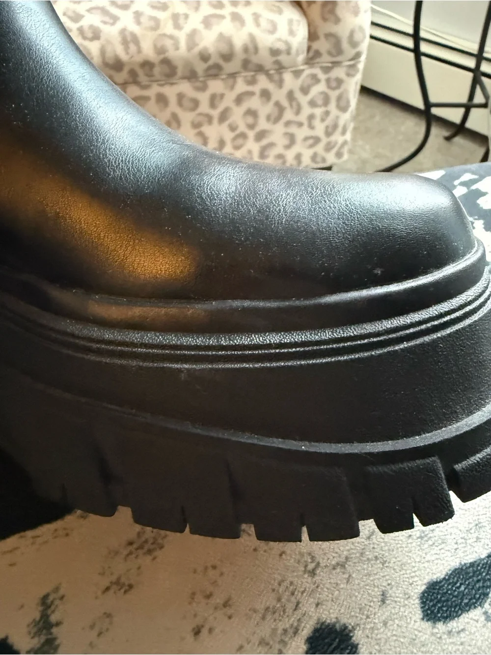 Zara Women’s Black Platform Boots